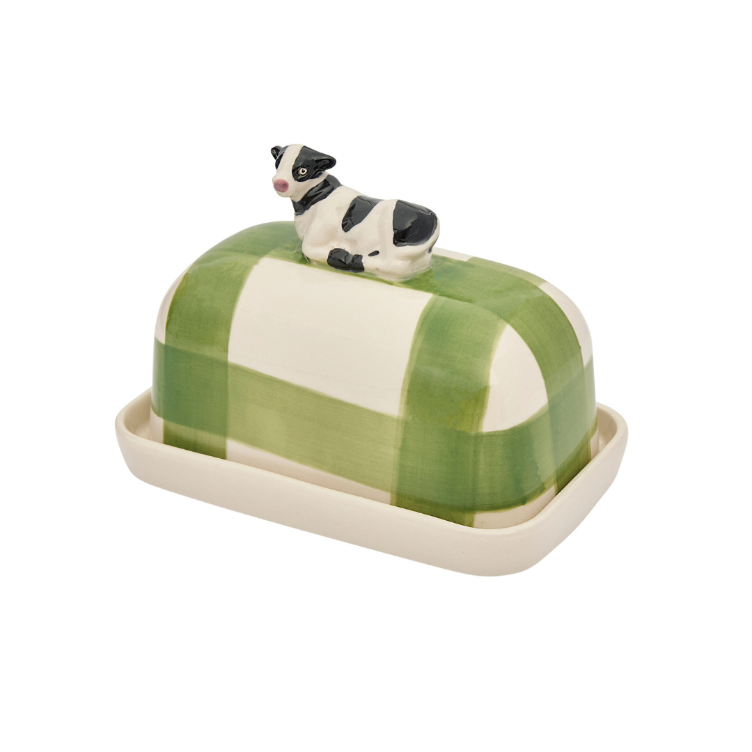 Butter Dish - Cow