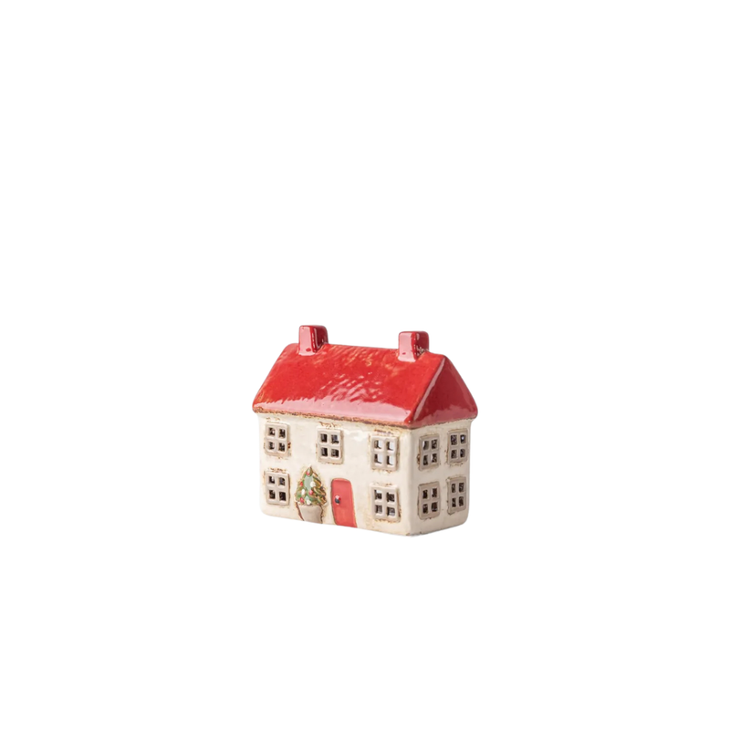 Alsace Tea Light Cottage Christmas Stone