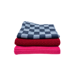 Dishcloth Variety 3pk - Sangria
