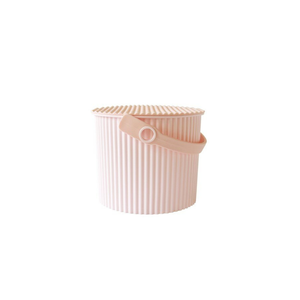 Macaron Bucket with Lid - Peach (4 Ltr)