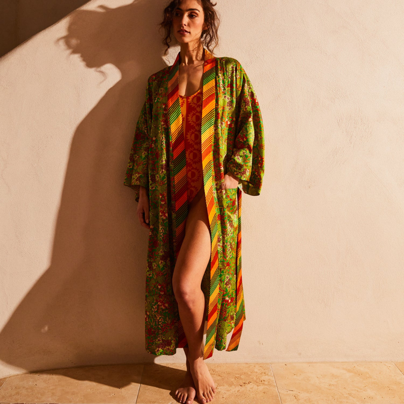 Francesca Robe - Cotton Silk