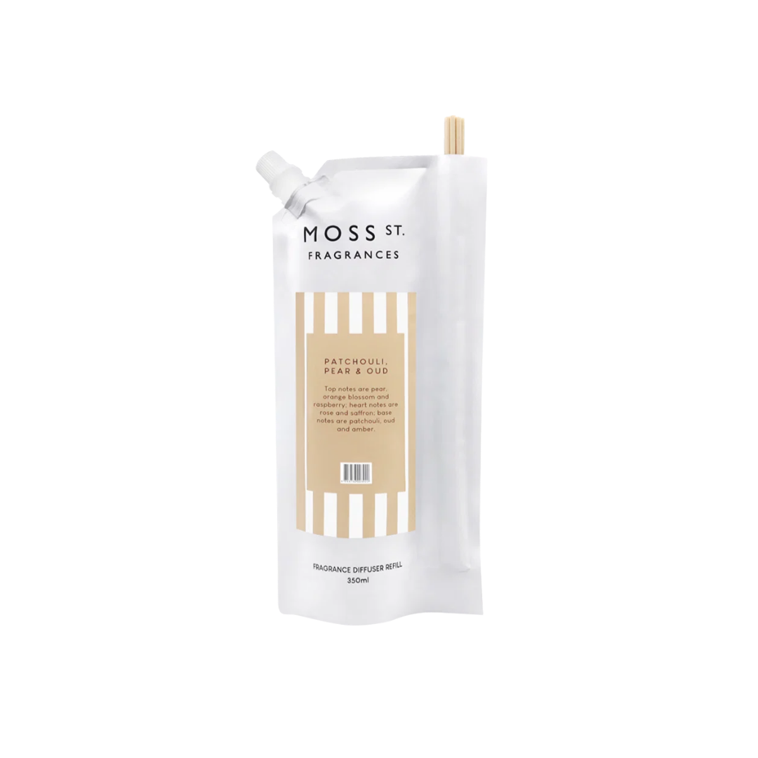 Diffuser Refill 350ml - Patchouli, Pear and Oud