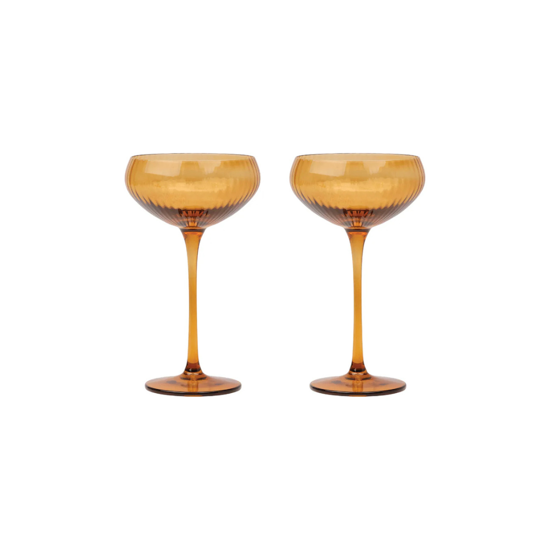The Lou Coupe Glass - Set of 2