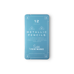 Colour Pencils (set of 12) - Metallic
