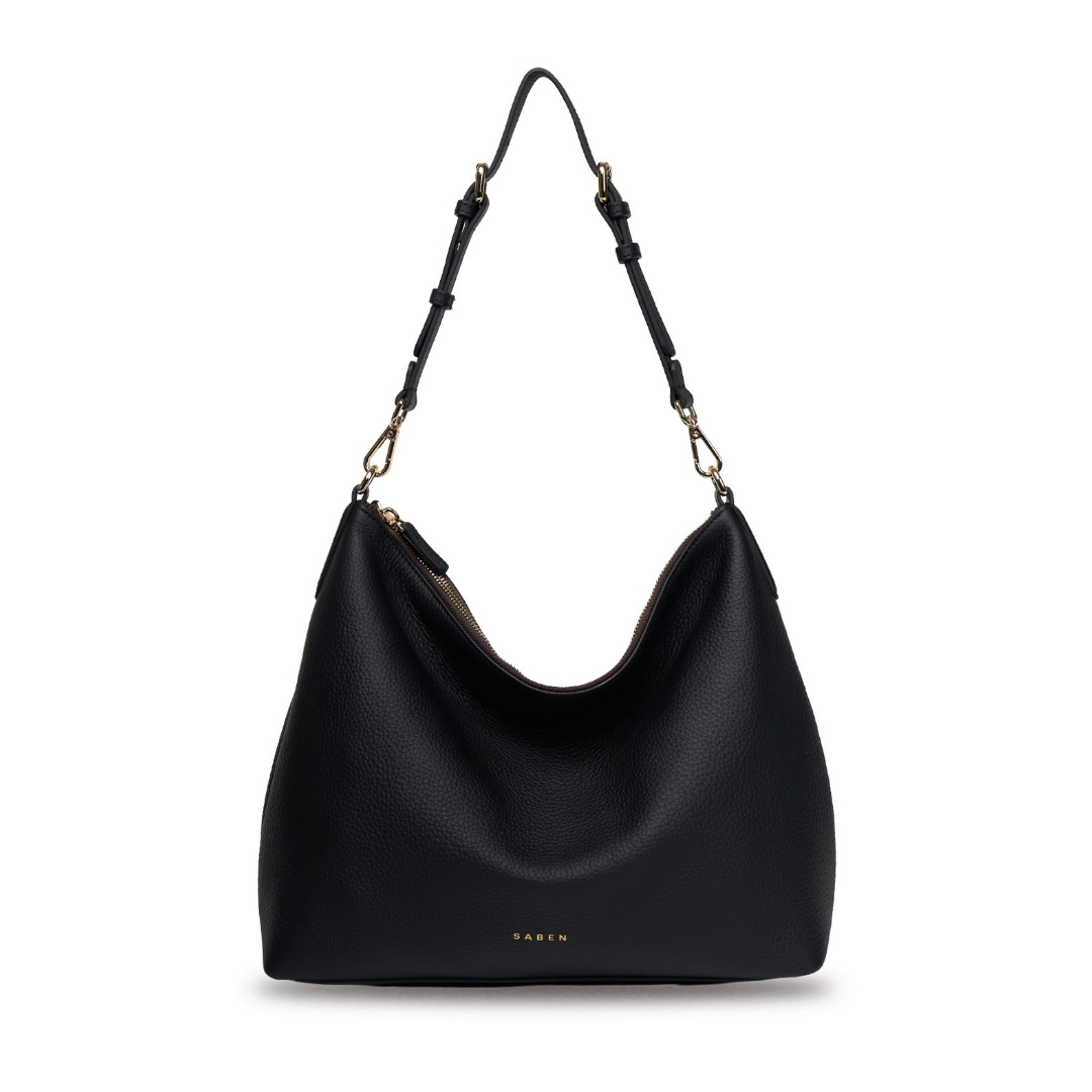 Miki Shoulder Bag - Black Luxe
