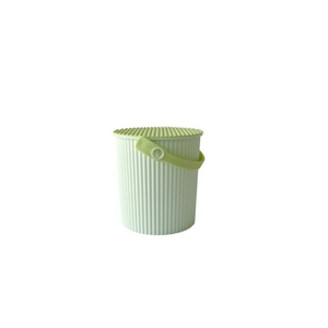 Macaron Baby Bucket with Lid - Melon (0.7 Ltr)
