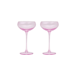 THE LOU COUPE GLASS - SET OF 2 LILAC