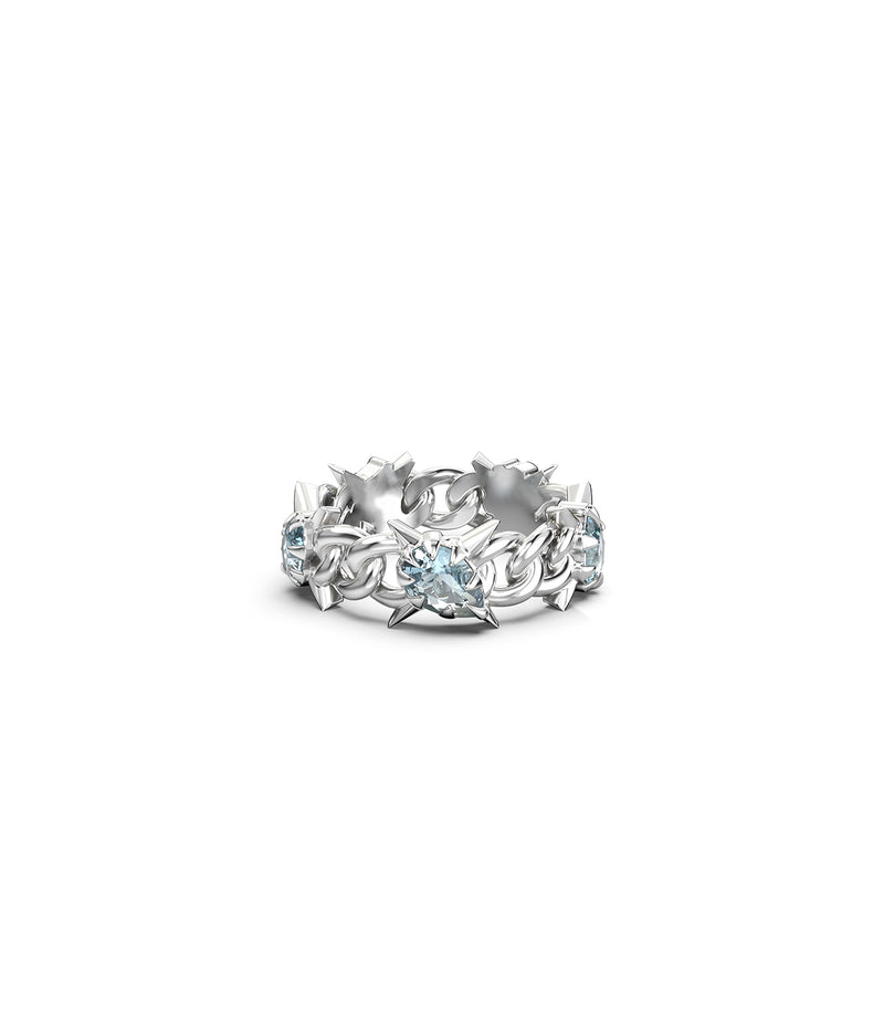 Precious Punk Eternity Curb Ring