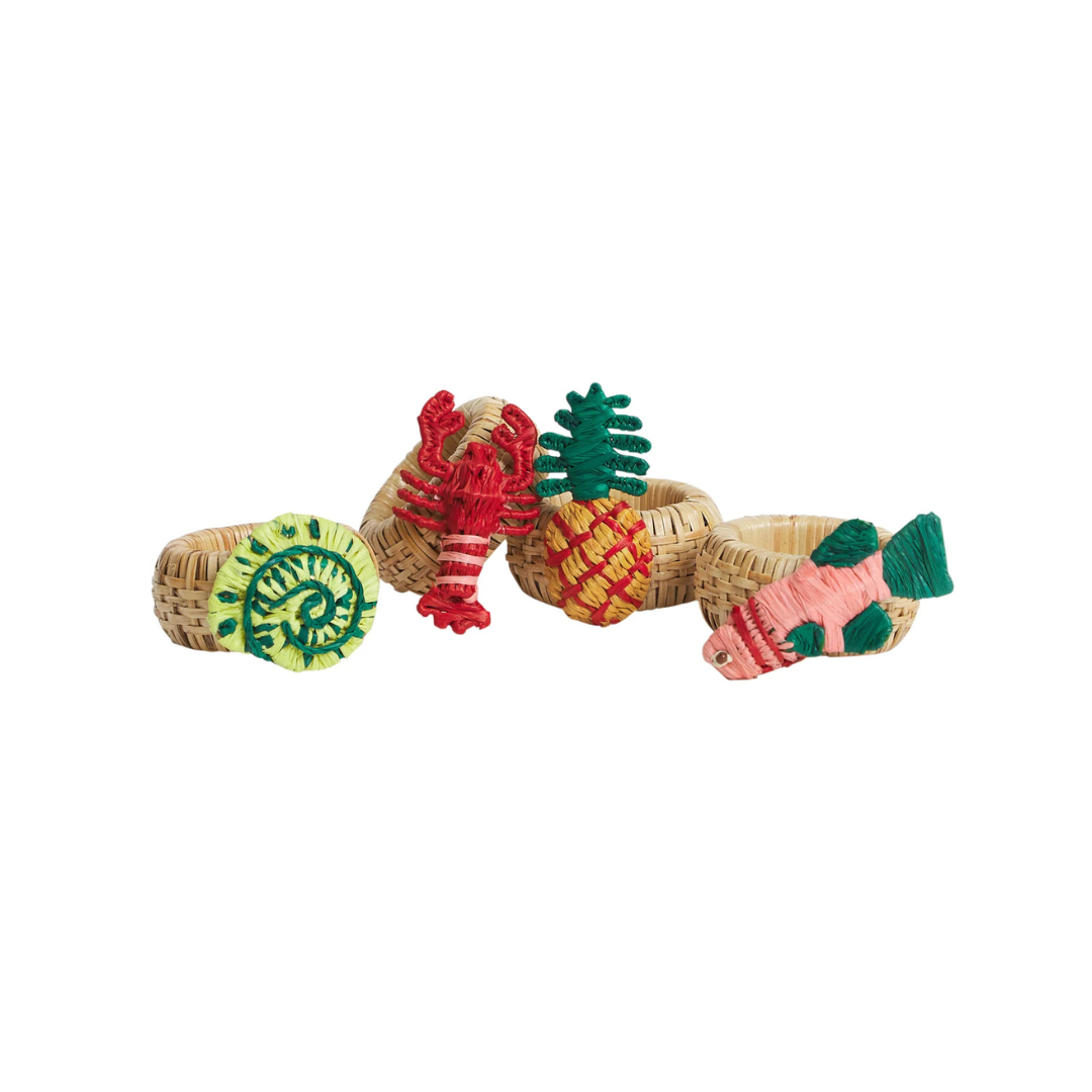 Aria Napkin Ring Set