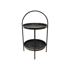 Colleen Tiered Stand Aztec - Dark Grey