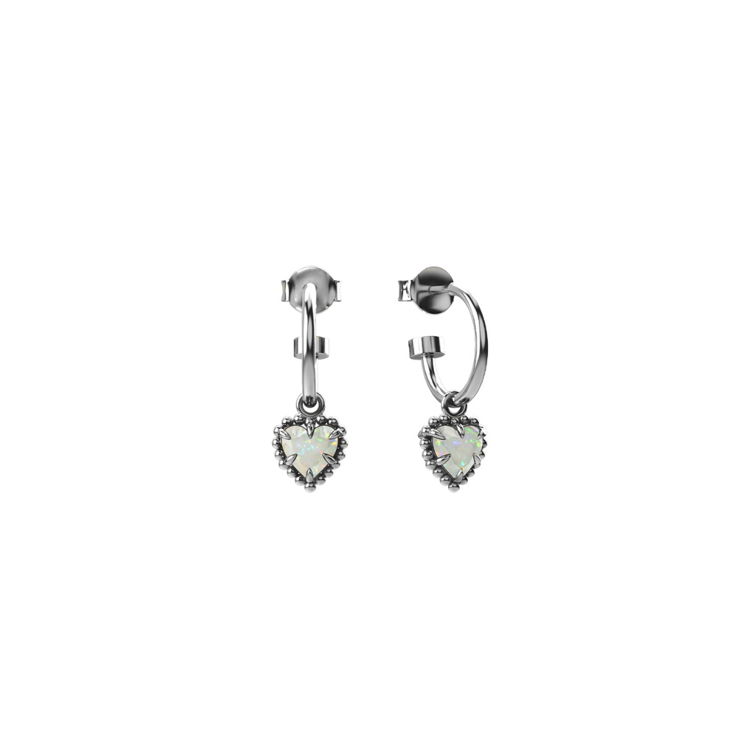 Dalia’s Heart Anchor Earrings