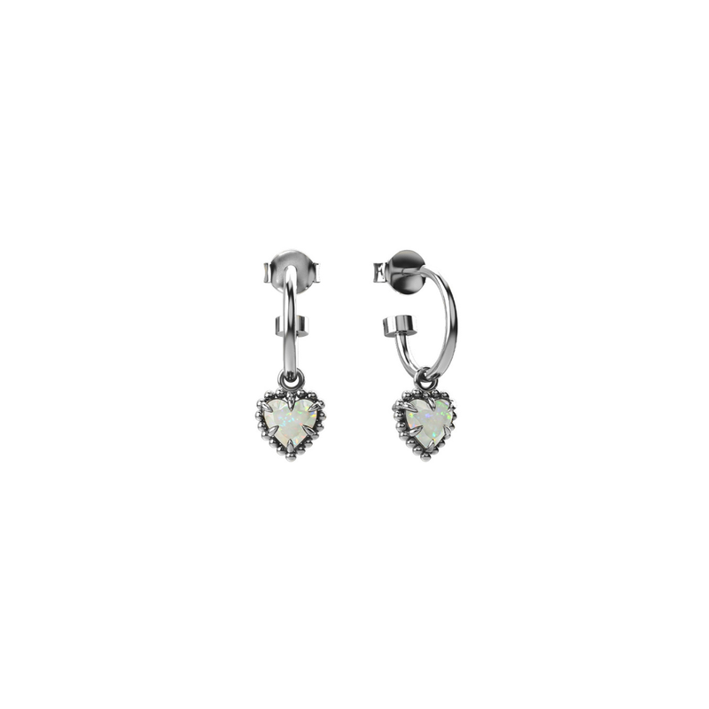 Dalia’s Heart Anchor Earrings