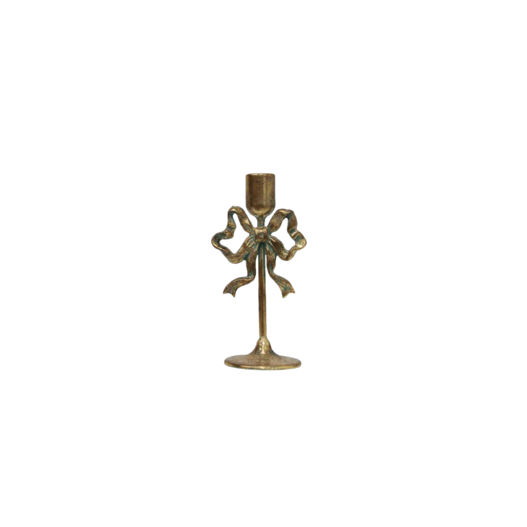Bow Design Candleholder