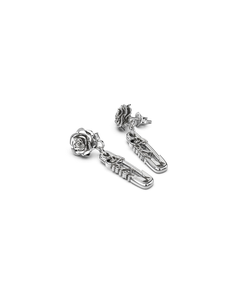 Rose Pin Earrings