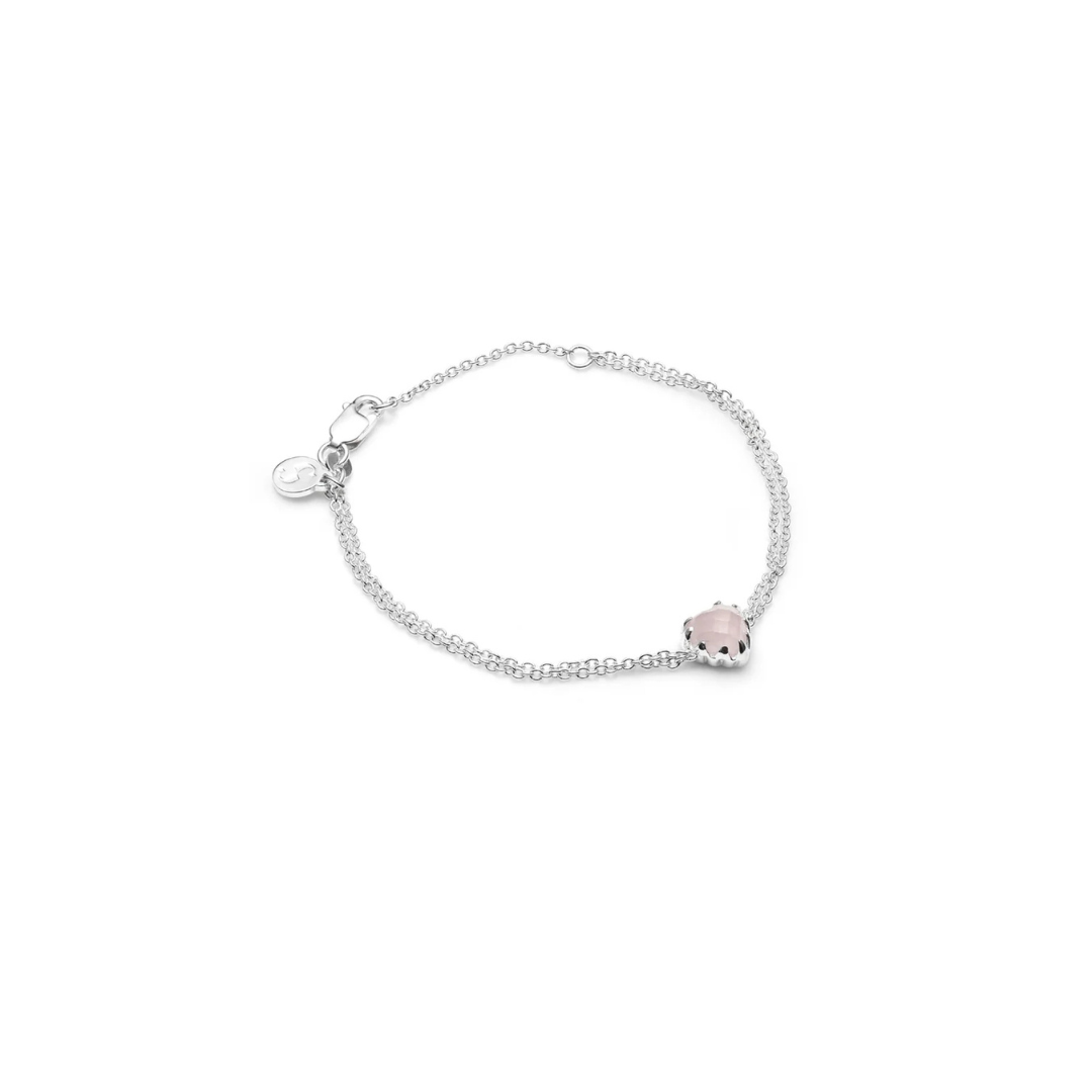Love Claw Bracelet Rose Quartz
