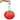 Tomato Keychain Charm Italian Summer
