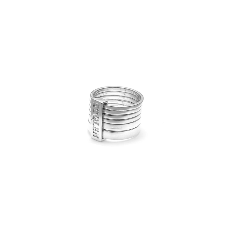 Six Piece Band Ring