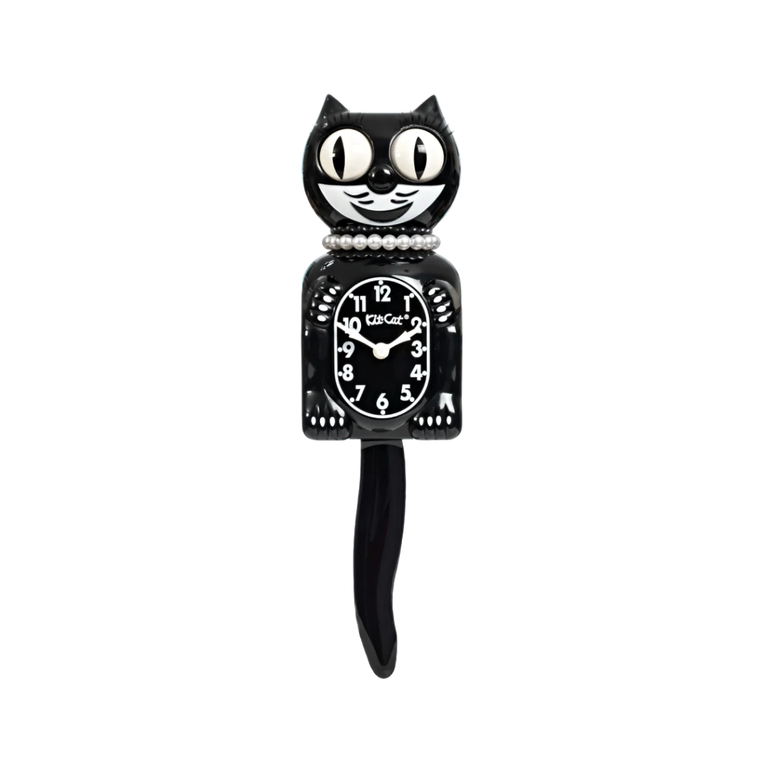 Classic Black Lady Limited Edition Kit-Cat Klock