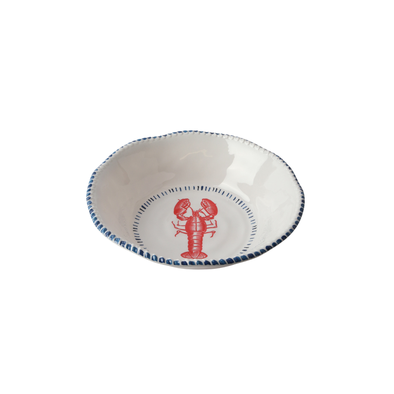 Melamine Nautical Lobster Bowl 31cm