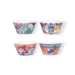 La La Land - Mediterranean Summer Set of 4 - Melamine Bowls