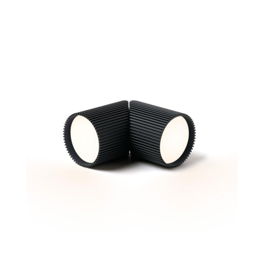 Ray Light Set of 2 LED - Matt Black