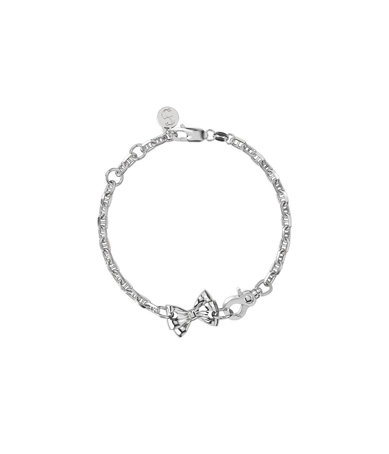 Pierced Bow Bracelet