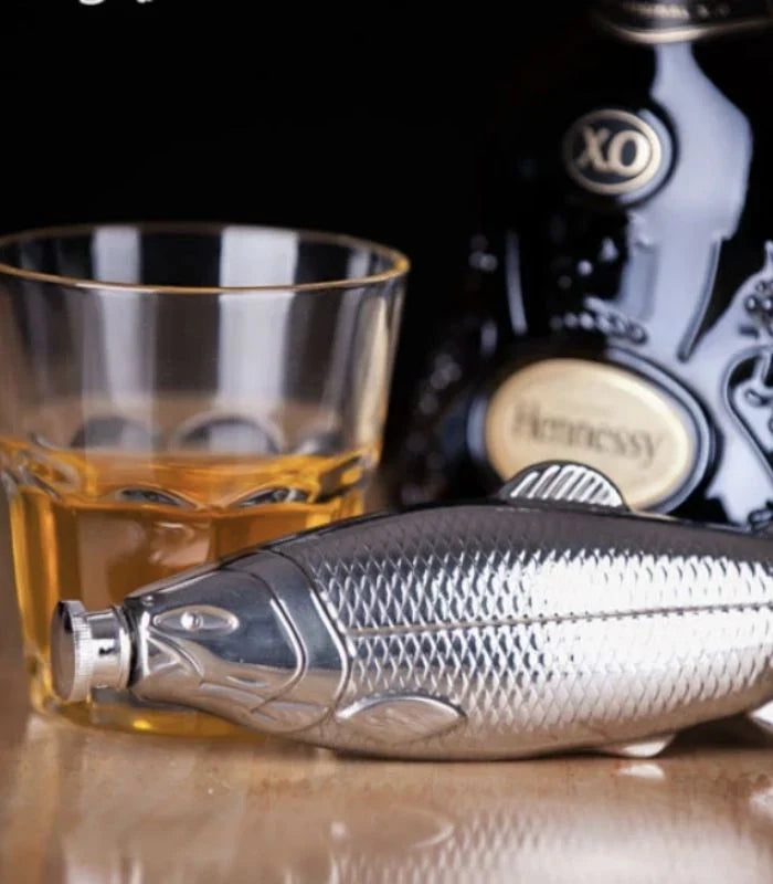 Fish Hip Flask 130ml
