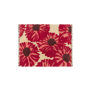 Isabella Bath Mat - Crimson
