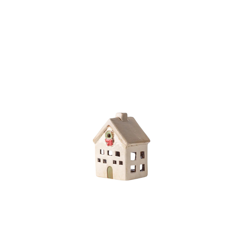 Alsace Tea Light Villa Christmas Stone