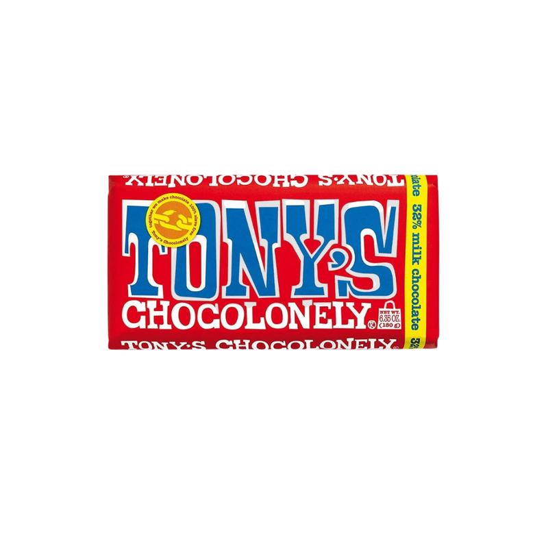 Tony’s Milk Chocolate Bar – The Classic Red One