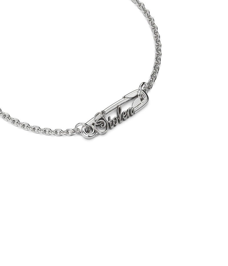 Scripted Pin Bracelet