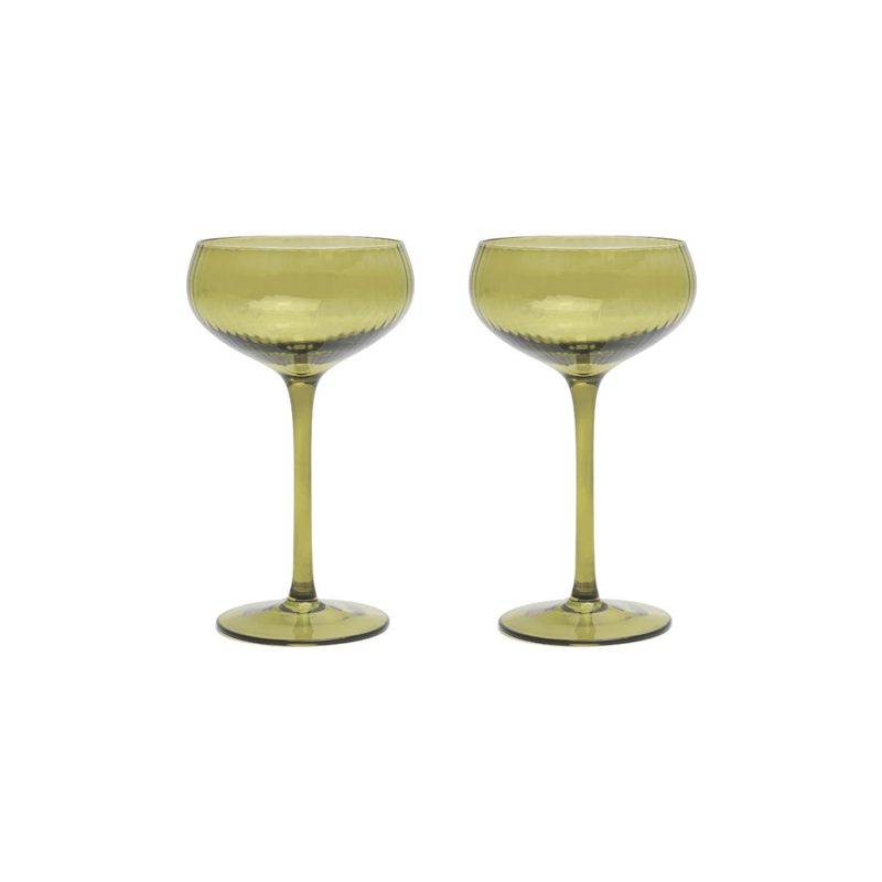 The Lou Coupe Glasses - Set of 2
