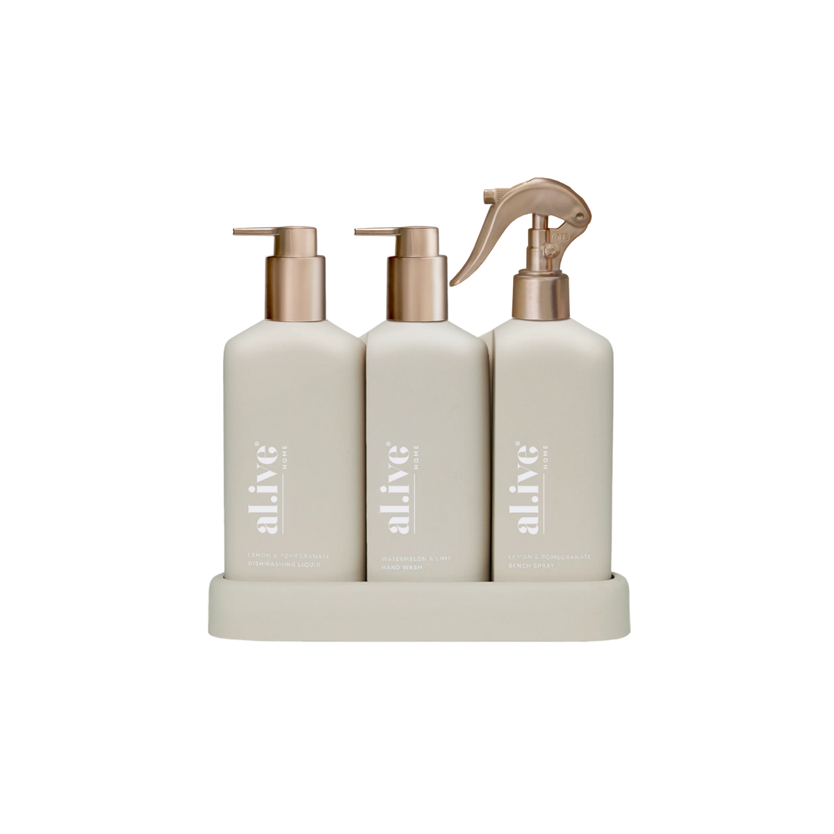 Stone Kitchen Trio | Bronze Edition - Lemon & Pomegranate + Watermelon & Lime