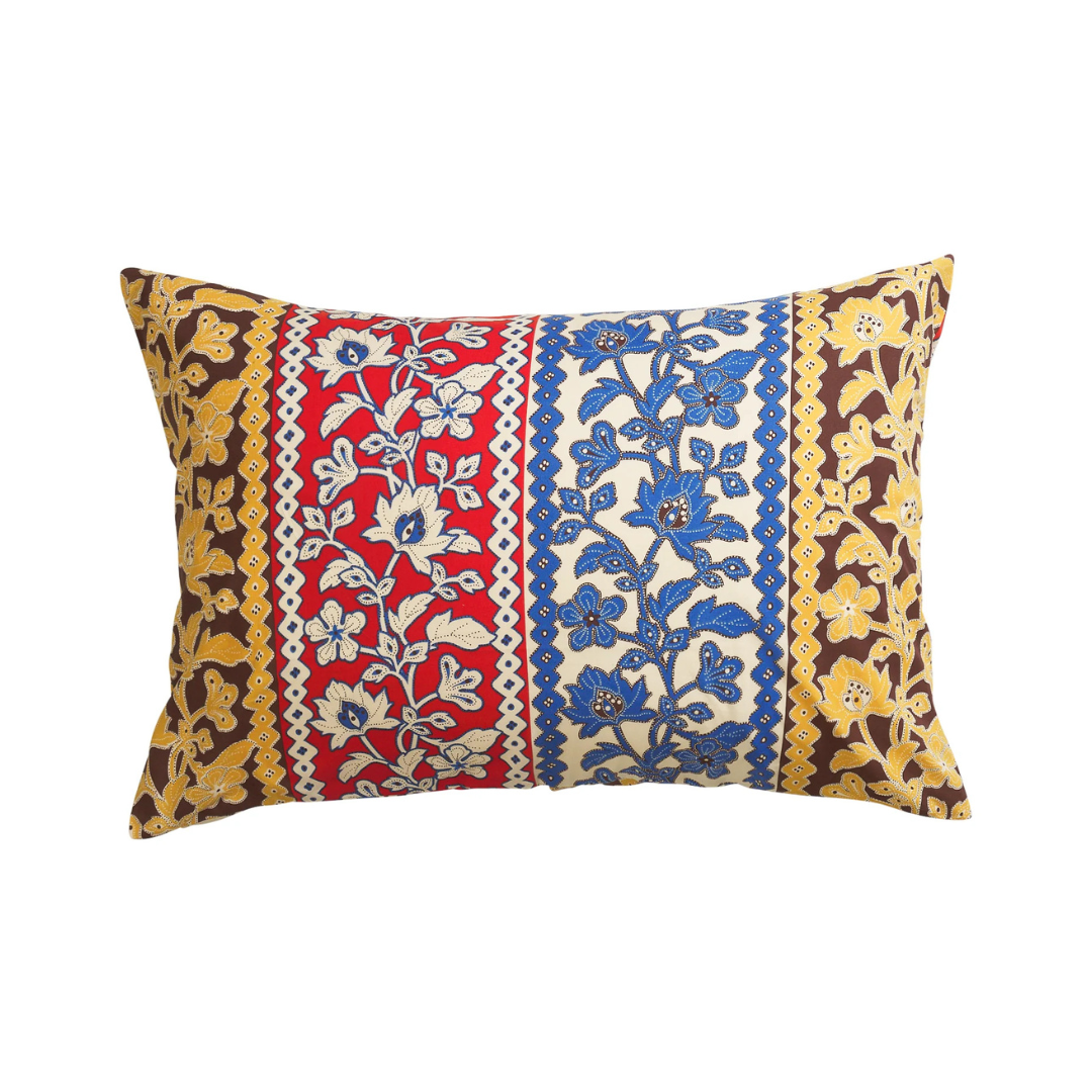 Thea Cotton Pillowcase Set - Vermillion Standard