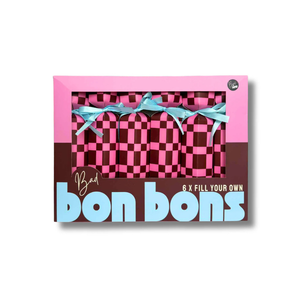 BON BONS - FILL YOUR OWN - PINK AND BROWN