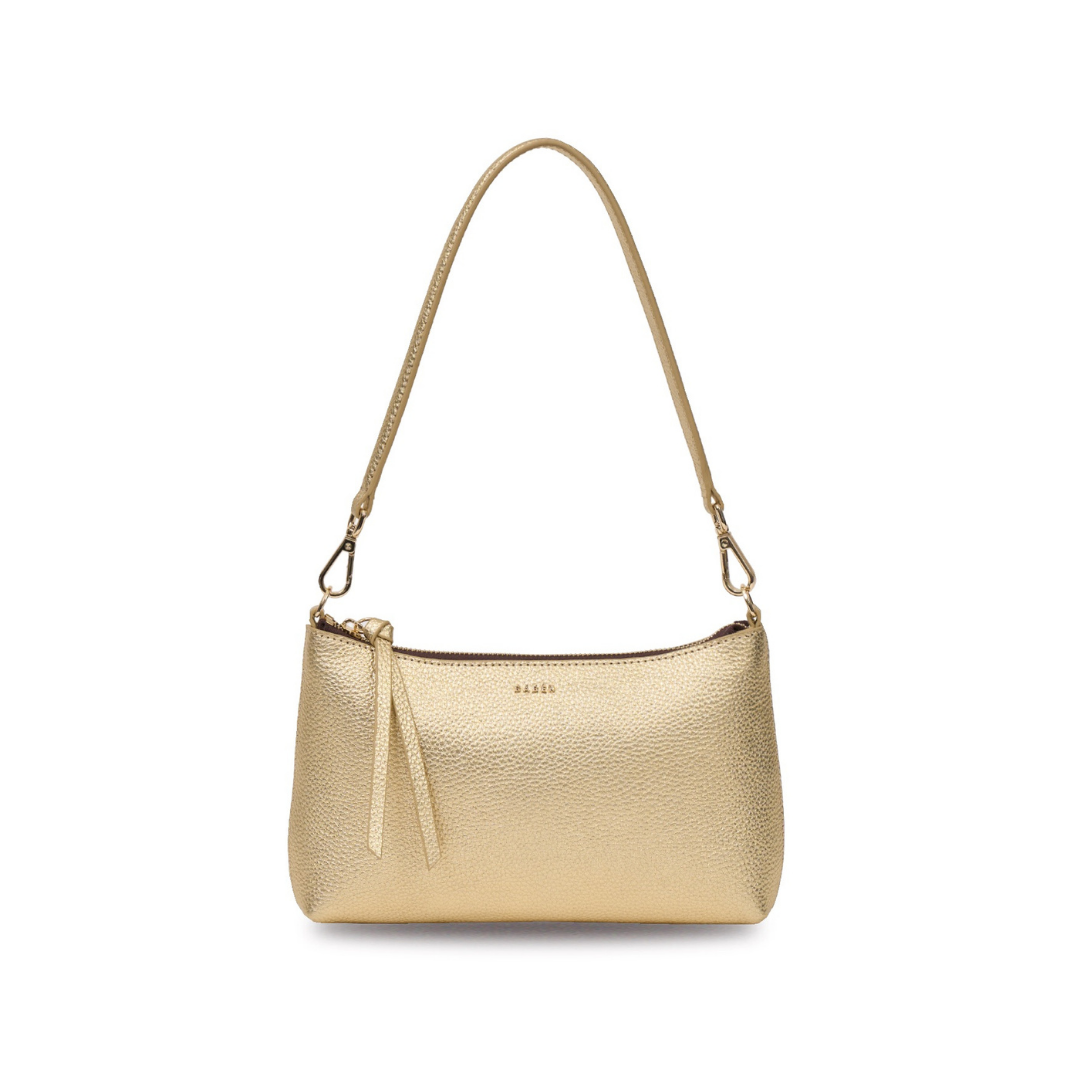 Haven Shoulder Bag - Champagne Metallic