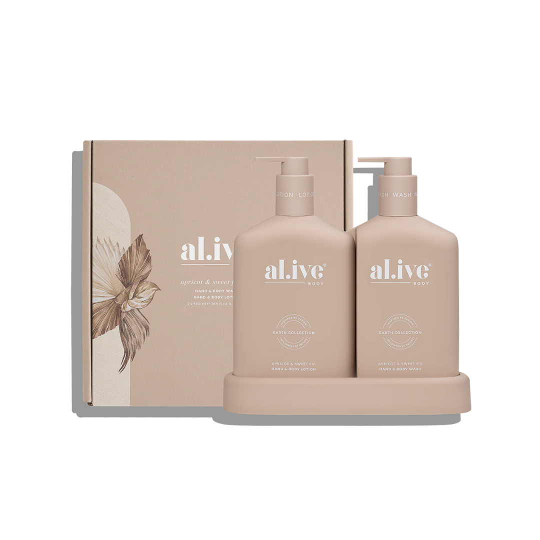 Wash & Lotion Duo - Apricot & Sweet Fig