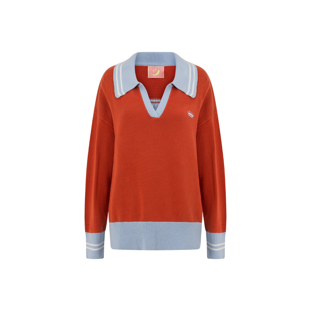Moon Court Knit Polo