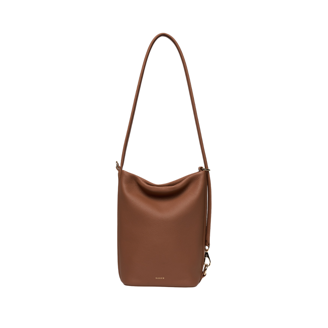 Jojo Shoulder Bag - Tan Luxe