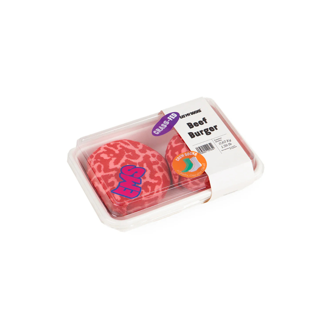 Socks Beef Burger (2 pairs)