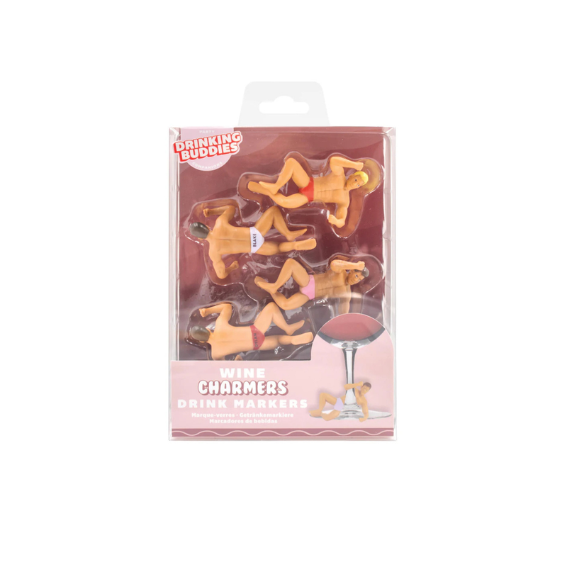 Wine Charmers Drink Markers 4pcs