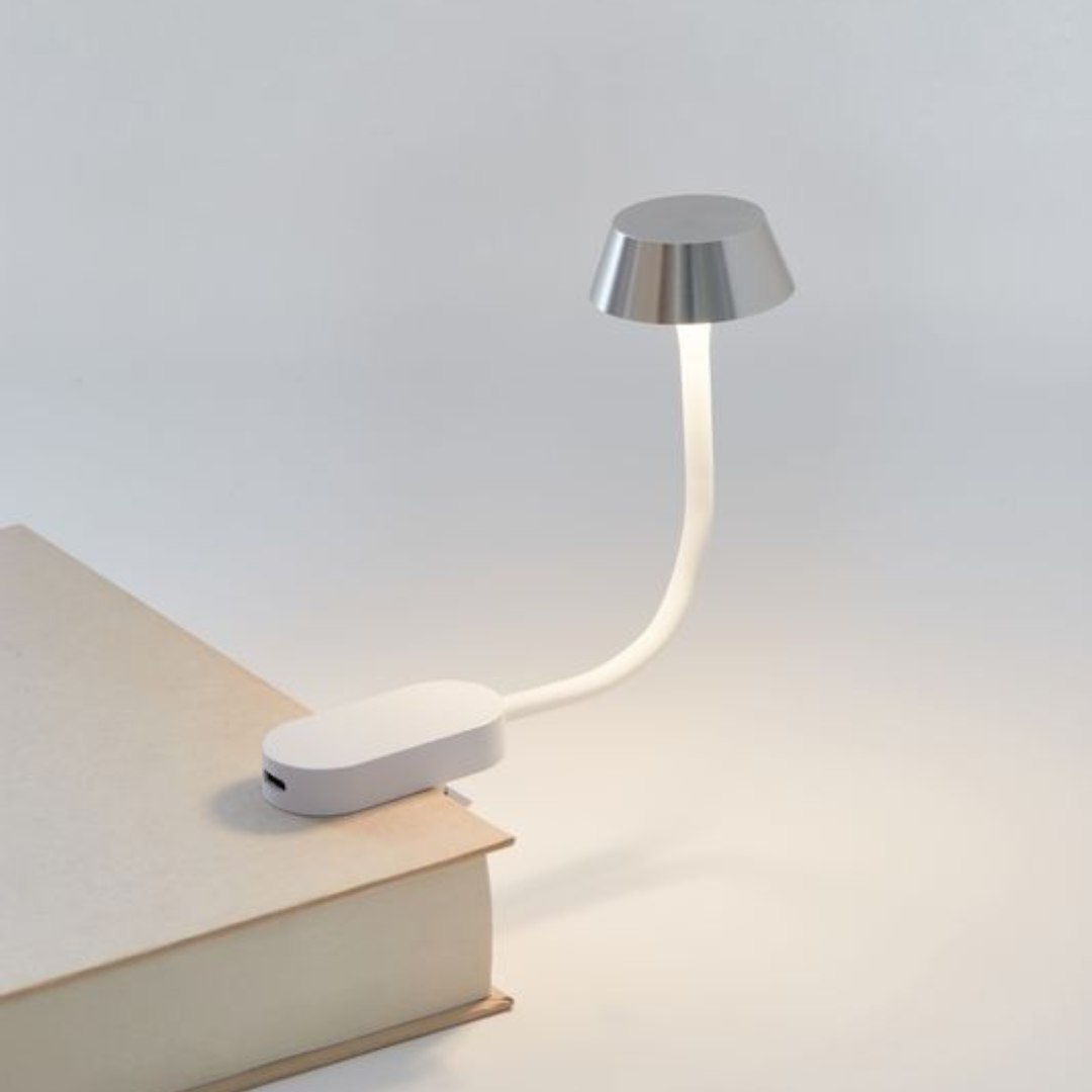 Mimi Clip-on Reading Lamp Alu Polished