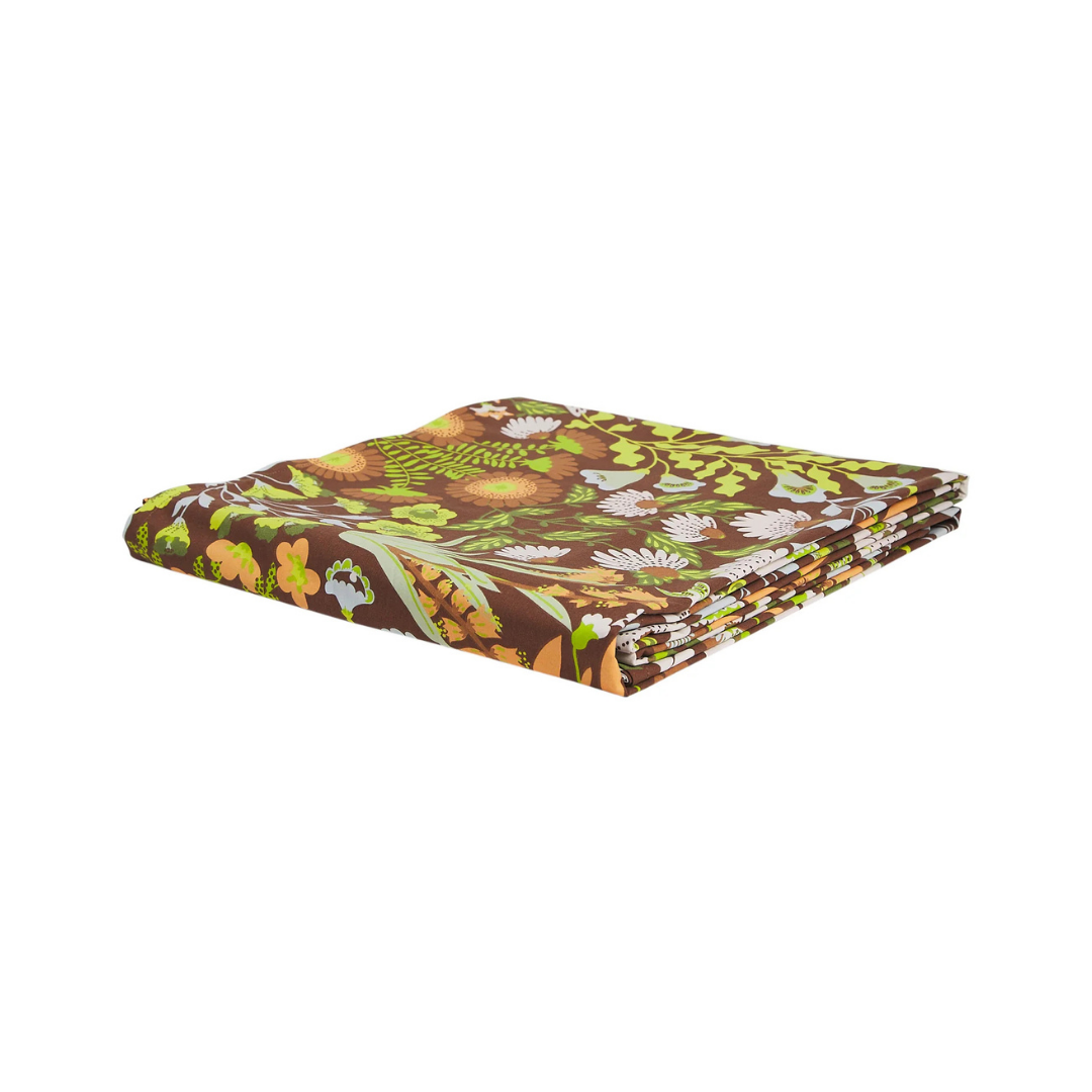Sloane Cotton Sheets - Umber Flat Sheet