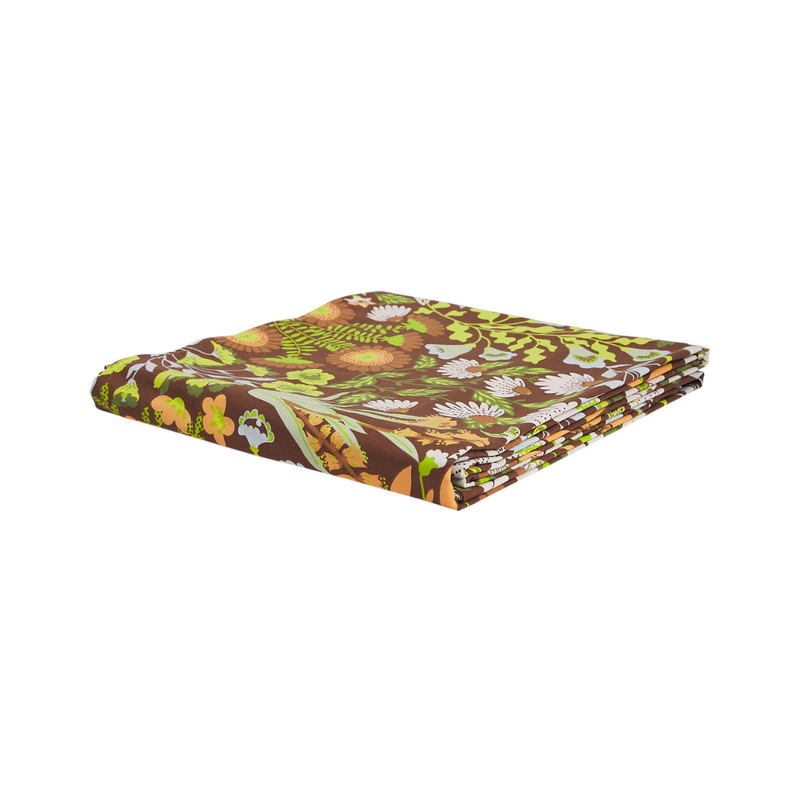Sloane Cotton Sheets - Umber Flat Sheet