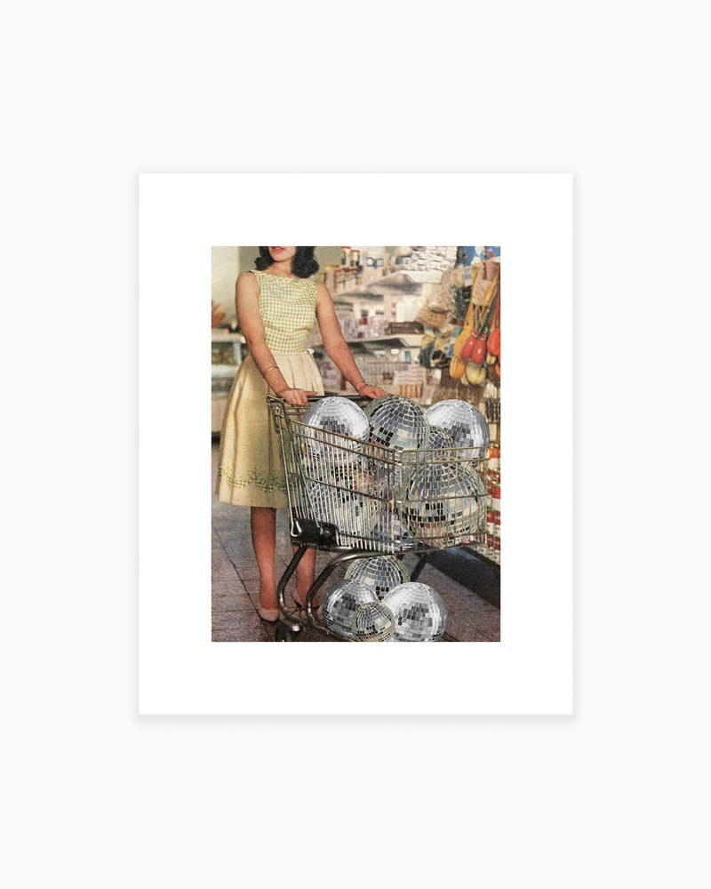 (Disco)unt Supermarket | Framed Art