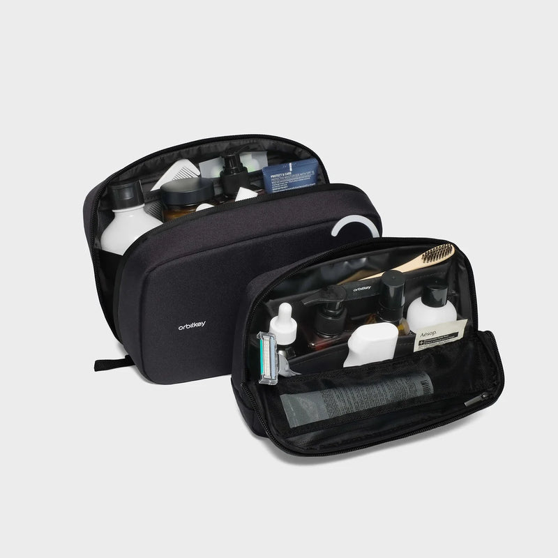 2-in-1 Toiletry Pouch - Black