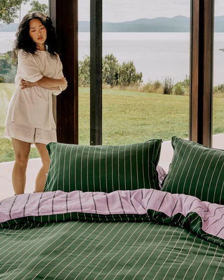 Quilt Cover - Violet / Clover