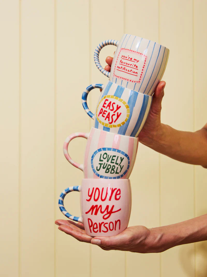 Love Notes Mug – Lovely Jubbly