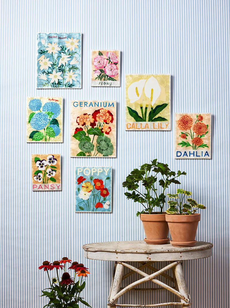 Market Wall Art Geranium