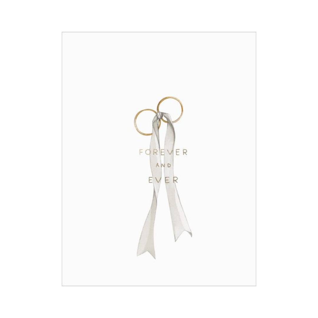 Foil Card - Wedding Rings